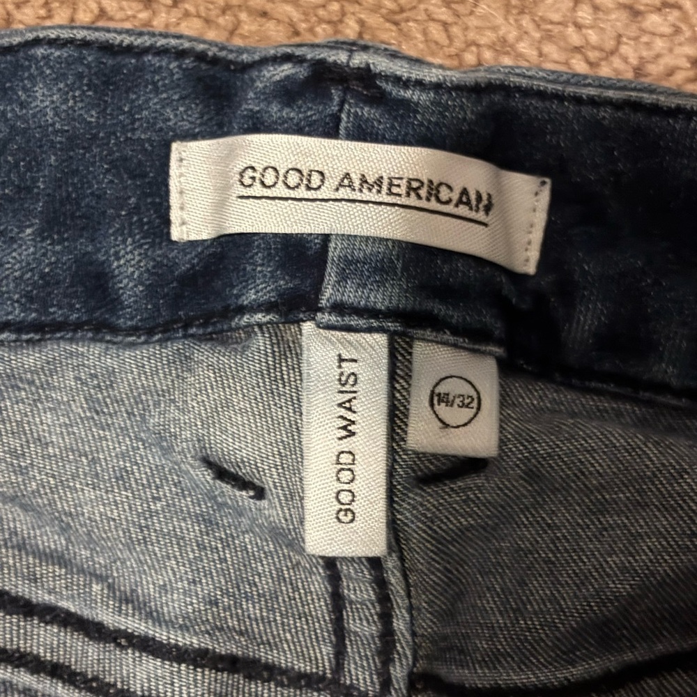 Good American Women's Skinny Jeans - Deep Blue - Picture 3 of 4